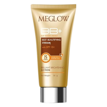 Meglow Best Beautifying BB+ Cream with SPF 15+