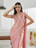 kasee Embellished Beads and Stones Pure Silk Saree - Distacart