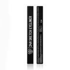 PAC Studio 24H Sketch Eyeliner - 0.2mm Precision Tip, Deep Black Matte Finish, Waterproof & Smudgeproof