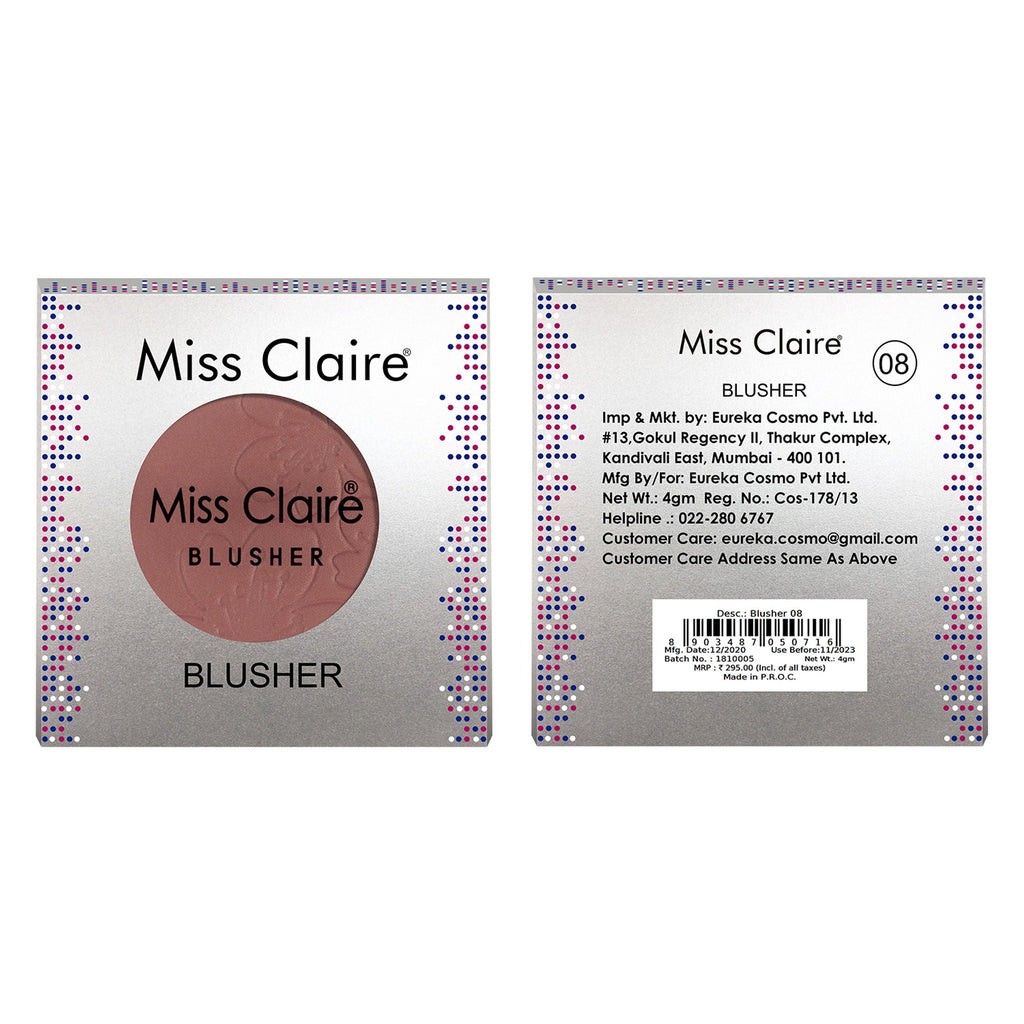 Miss Claire Round Blusher - 8