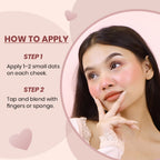 Matt Look Flush Fusion Liquid Blusher - Raspberry Rush-04 - Distacart