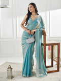 kasee Beads and Stones Pure Silk Saree - Distacart
