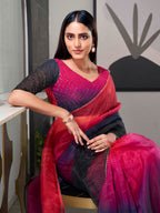 Tikhi Imli Organza Saree - Distacart