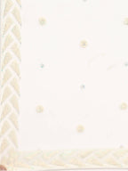 House of Panchhi Cream Net Multi colour Thread & Sequinse Work Lehenga & Blouse, Dupatta