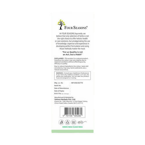 Four Seasons Aloevera Amla Juice - Distacart