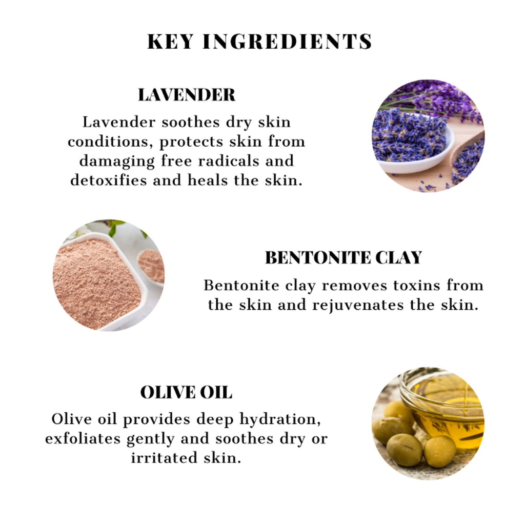 IRIS COSMETICS Skin Rejuvenating Lavender Clay Mask