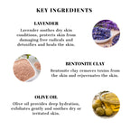 IRIS COSMETICS Skin Rejuvenating Lavender Clay Mask