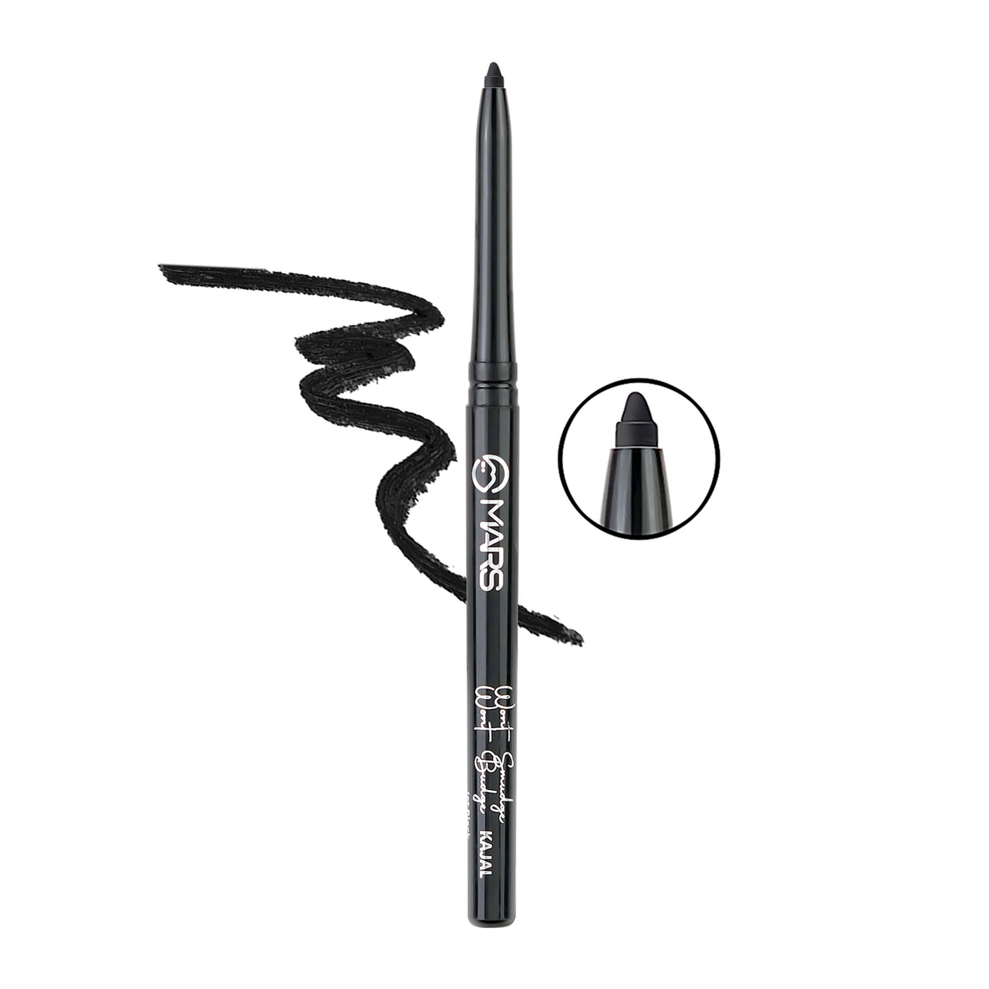 MARS Won't Smudge Won't Budge Kajal - Black