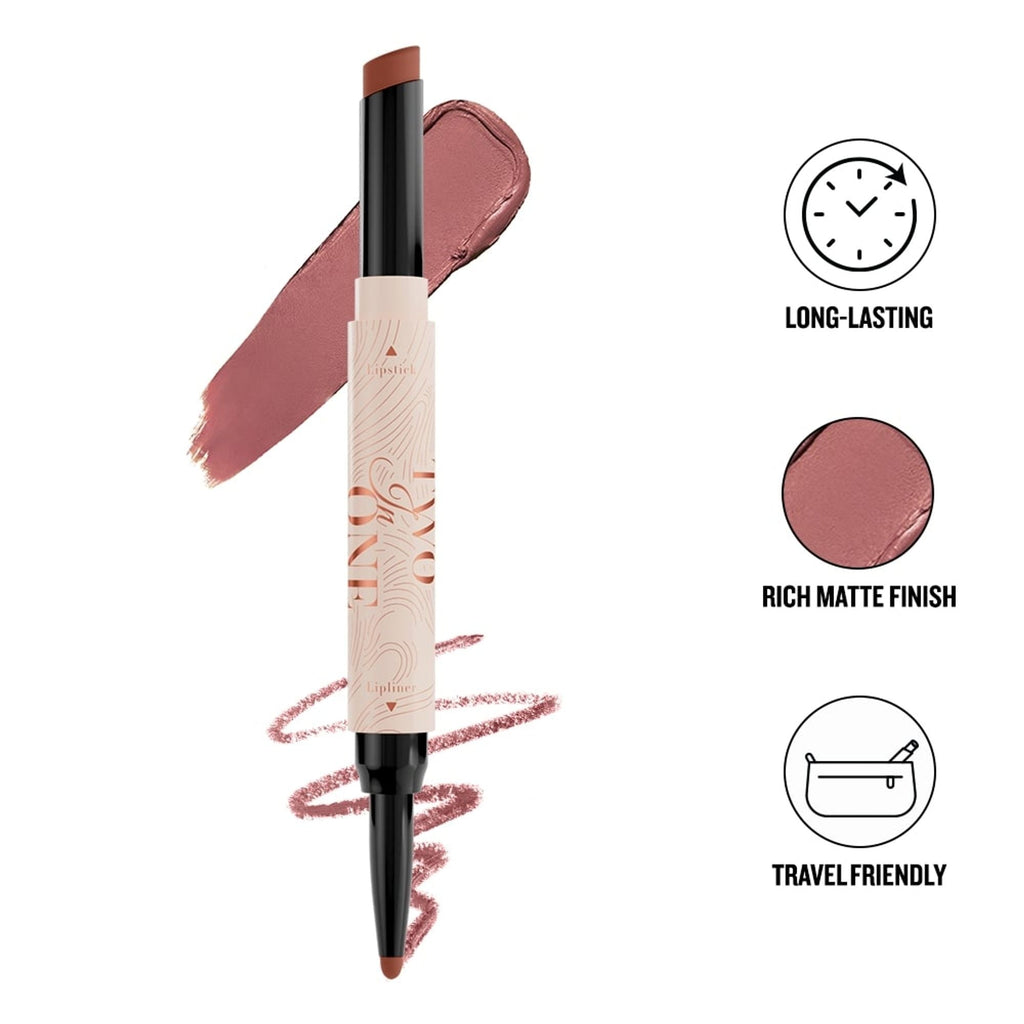 Character Two In One - Lipstick & Lipliner - Cto204
