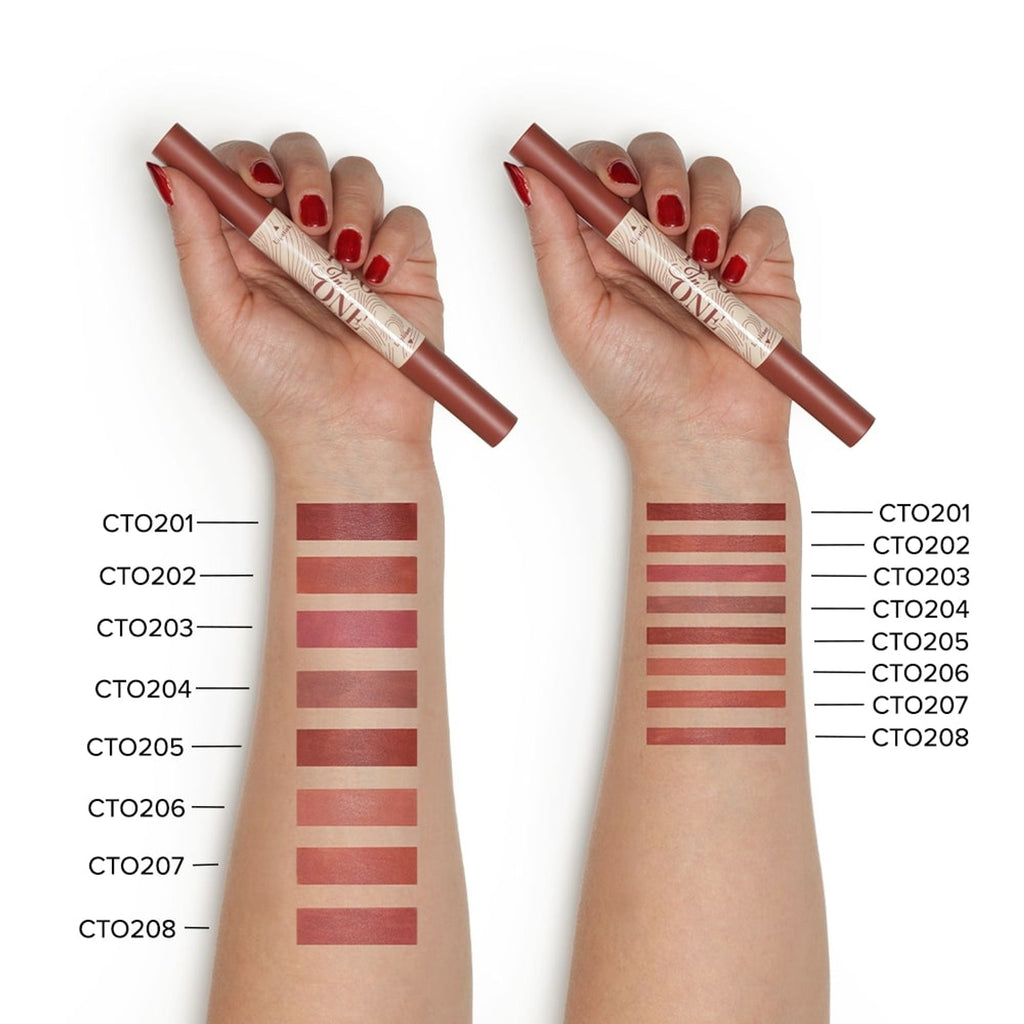 Character Two In One - Lipstick & Lipliner - Cto204