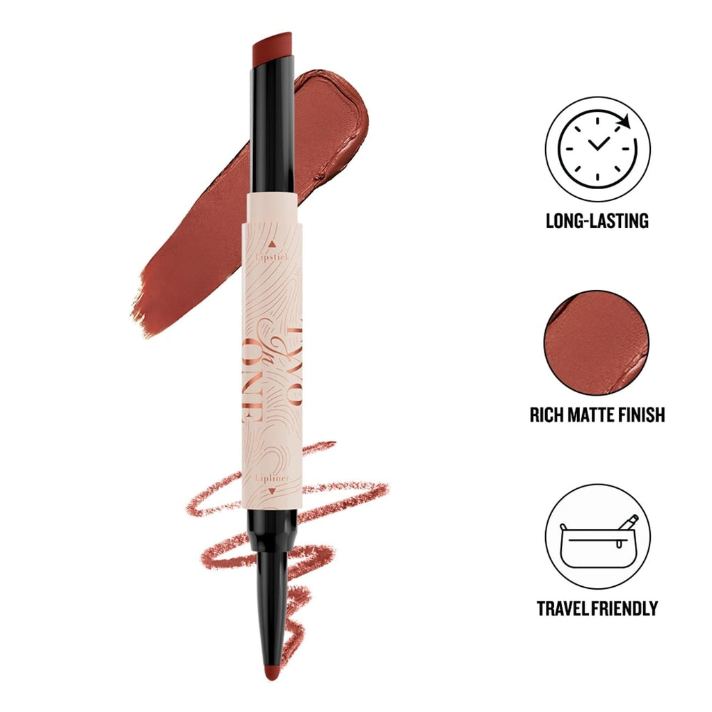 Character Two In One - Lipstick & Lipliner - Cto205