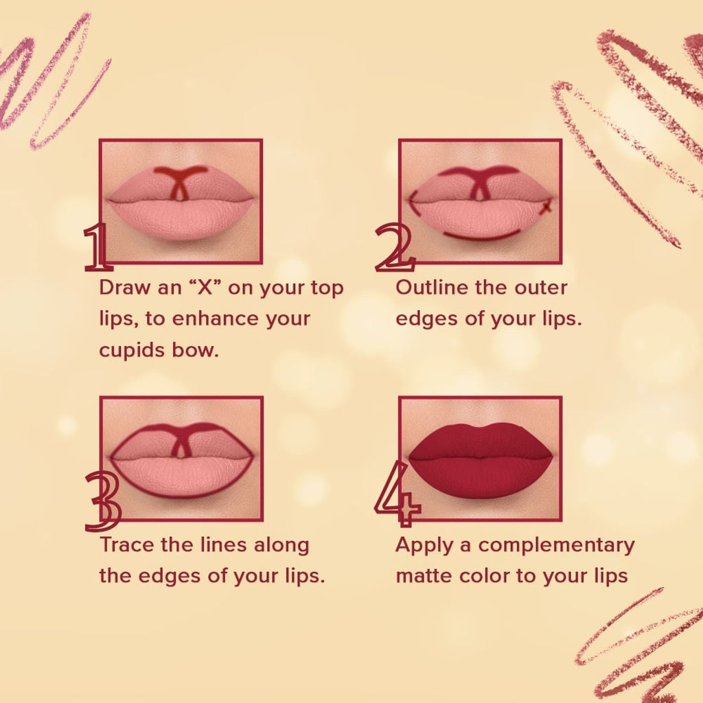 Character Two In One - Lipstick & Lipliner - Cto208