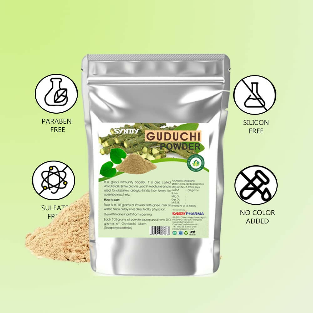 Syndy Pharma Guduchi Powder - Distacart