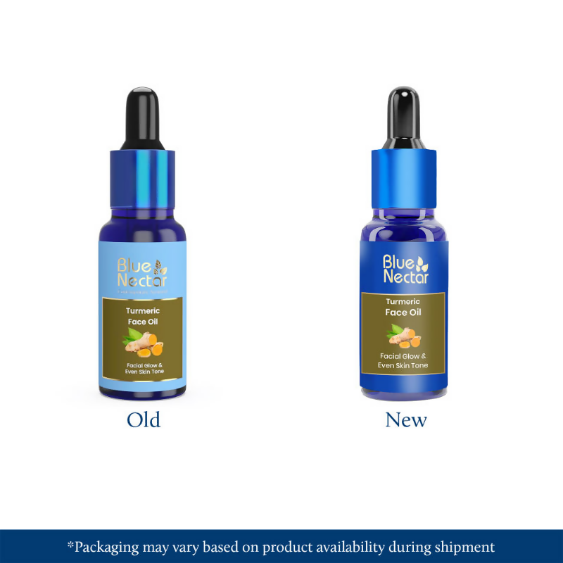 Blue Nectar Turmeric Face Oil For Facial Glow & Tan Removal