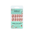shills professional reusable press on nails oval spn506