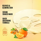 Nykaa Naturals Korean Sheet Mask With Turmeric & Vitamin C For Glow & Brightening - Distacart