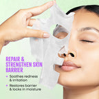 Nykaa Naturals Korean Sheet Mask With Cica & Ceramide For Barrier Repair & Deep Hydration Boost - Distacart