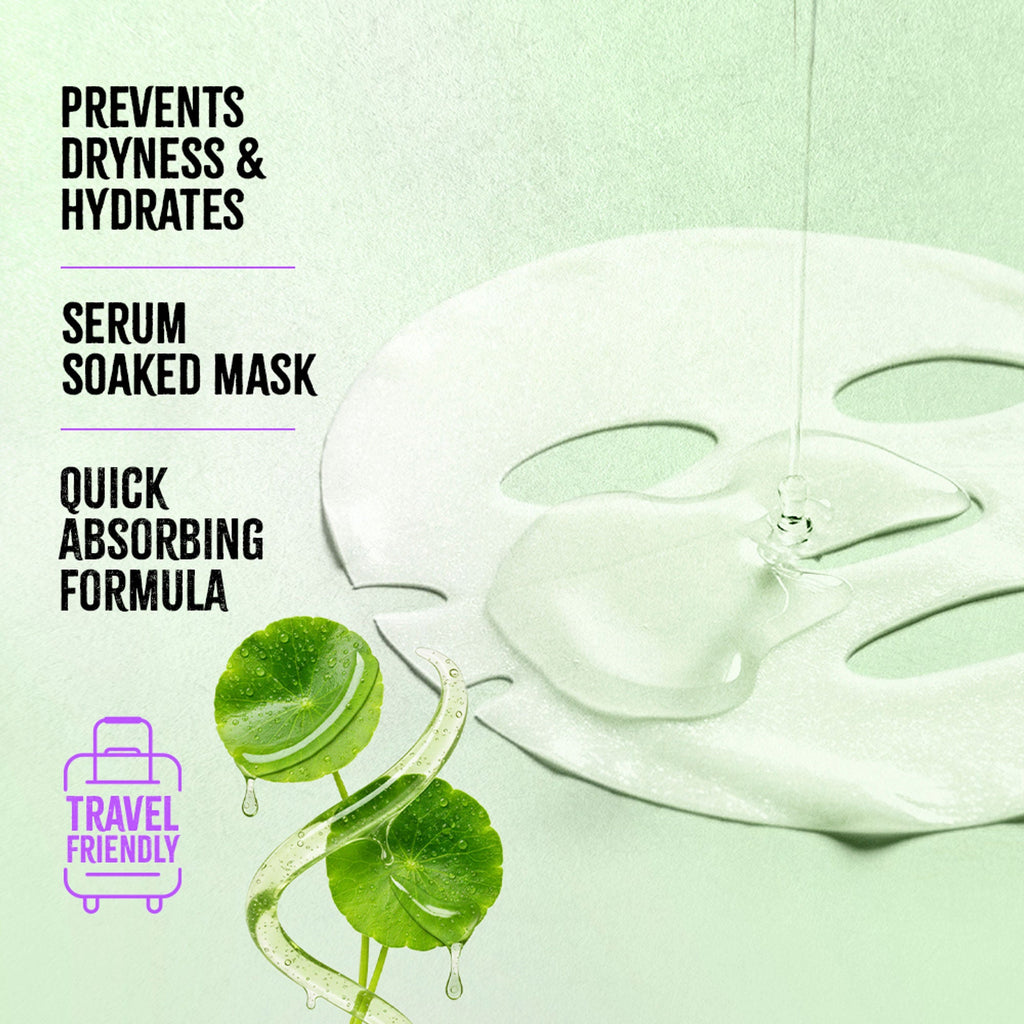 Nykaa Naturals Korean Sheet Mask With Cica & Ceramide For Barrier Repair & Deep Hydration Boost - Distacart