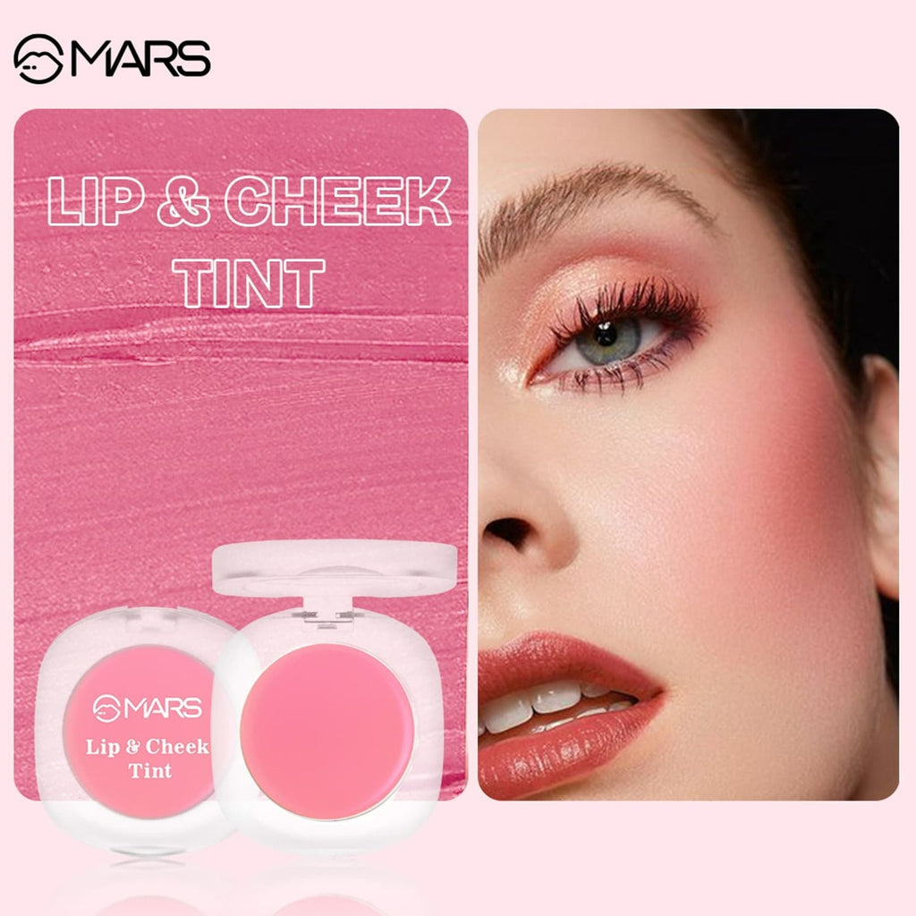 MARS Cosmetics Lip & Cheek Tint for Bold Pop Color - 05-Pastel Pink - Distacart