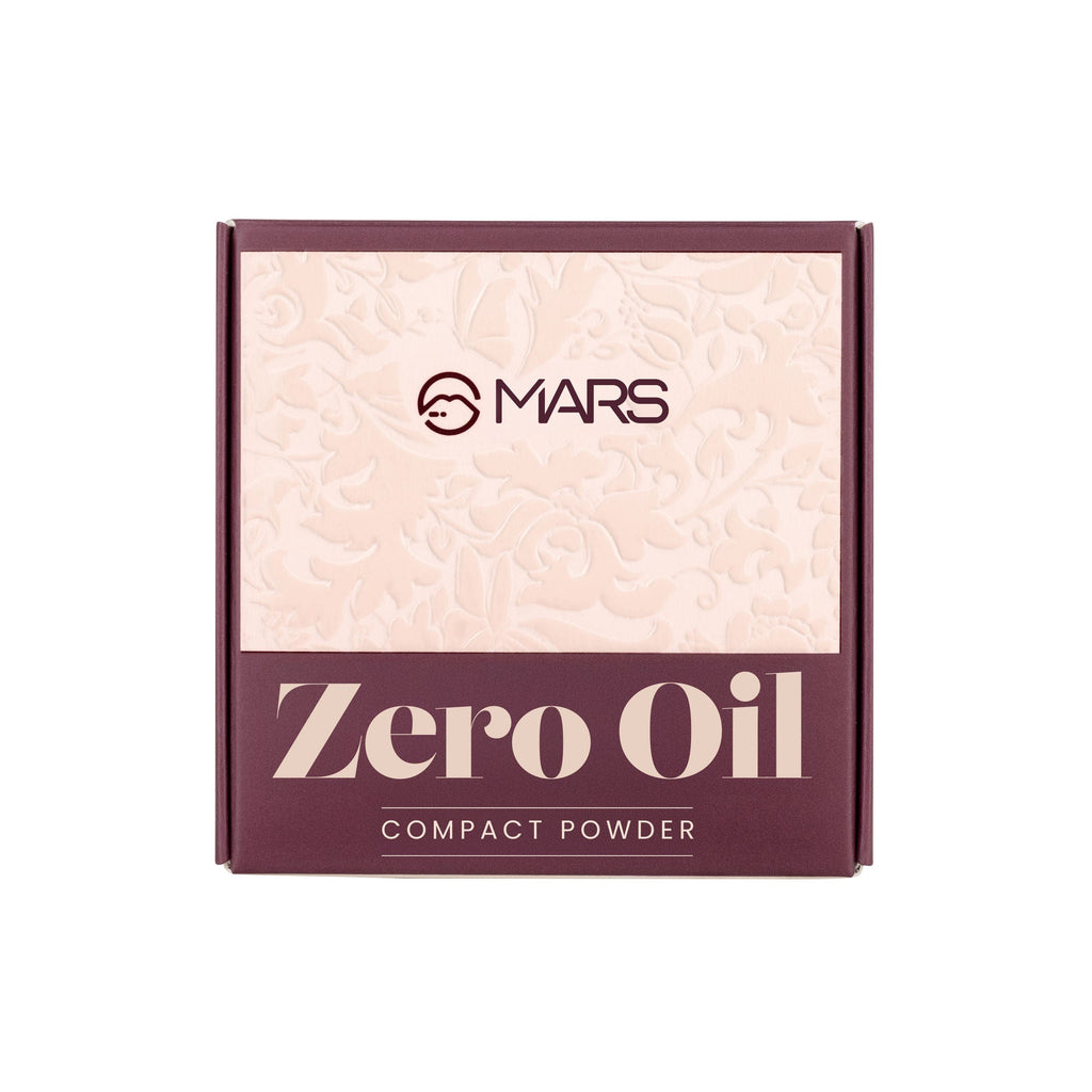 MARS Cosmetics Zero Oil Compact Powder - 04-Medium Beige - Distacart