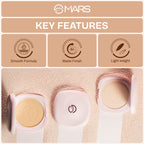 MARS Cosmetics Zero Oil Compact Powder - 06-Tan - Distacart