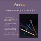 MARS Cosmetics Won't Smudge Won't Budge Kajal - Iceberg - Distacart
