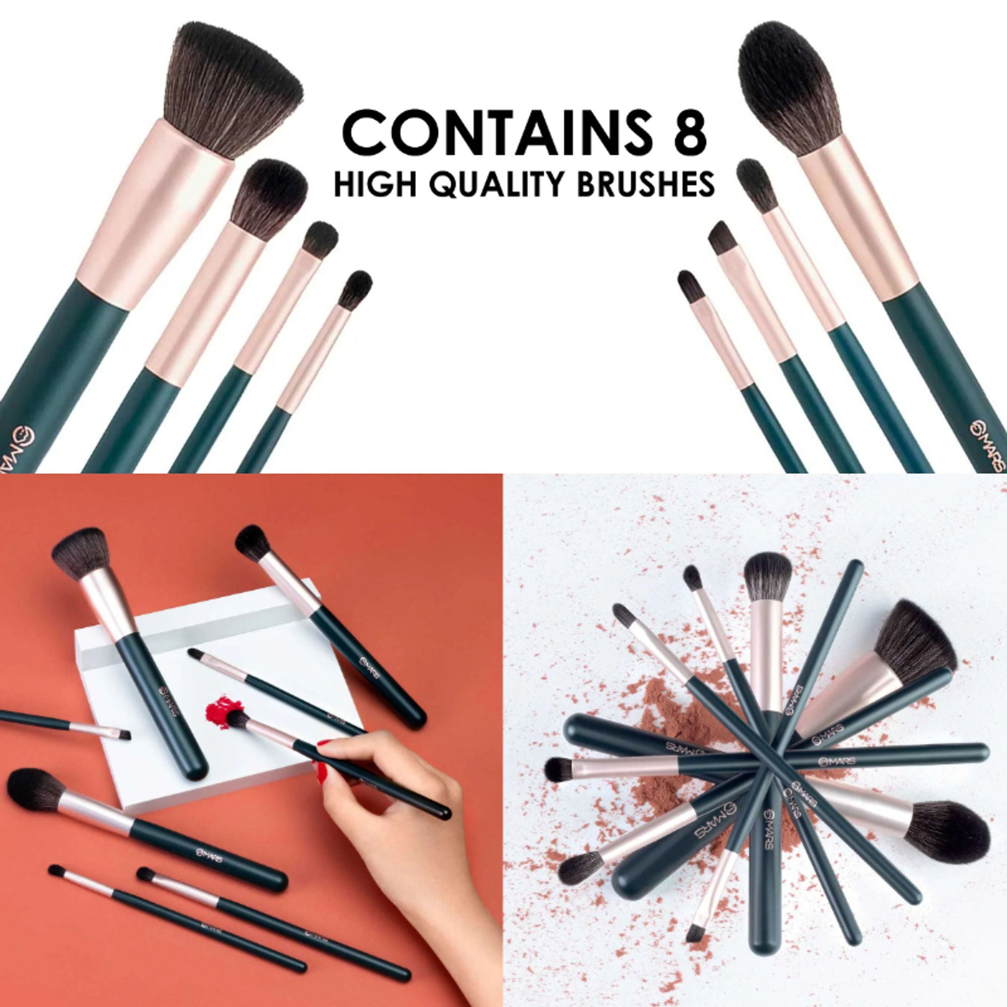 MARS Cosmetics Tools Of Titan Brush Set