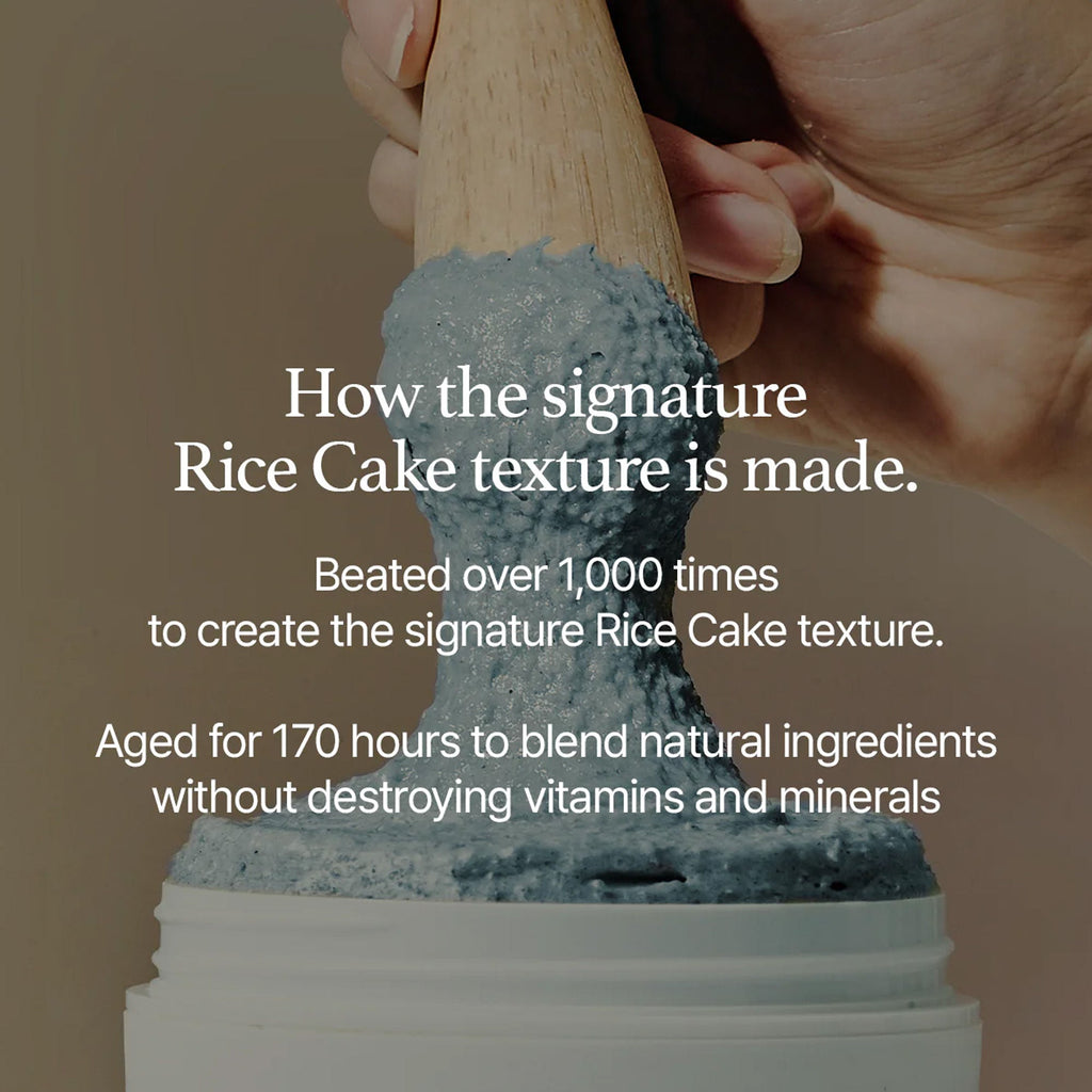 Arencia Fresh Blue Hyssop Rice Mochi Cleanser - Gentle Exfoliating Pore Care Korean Double Cleanser
