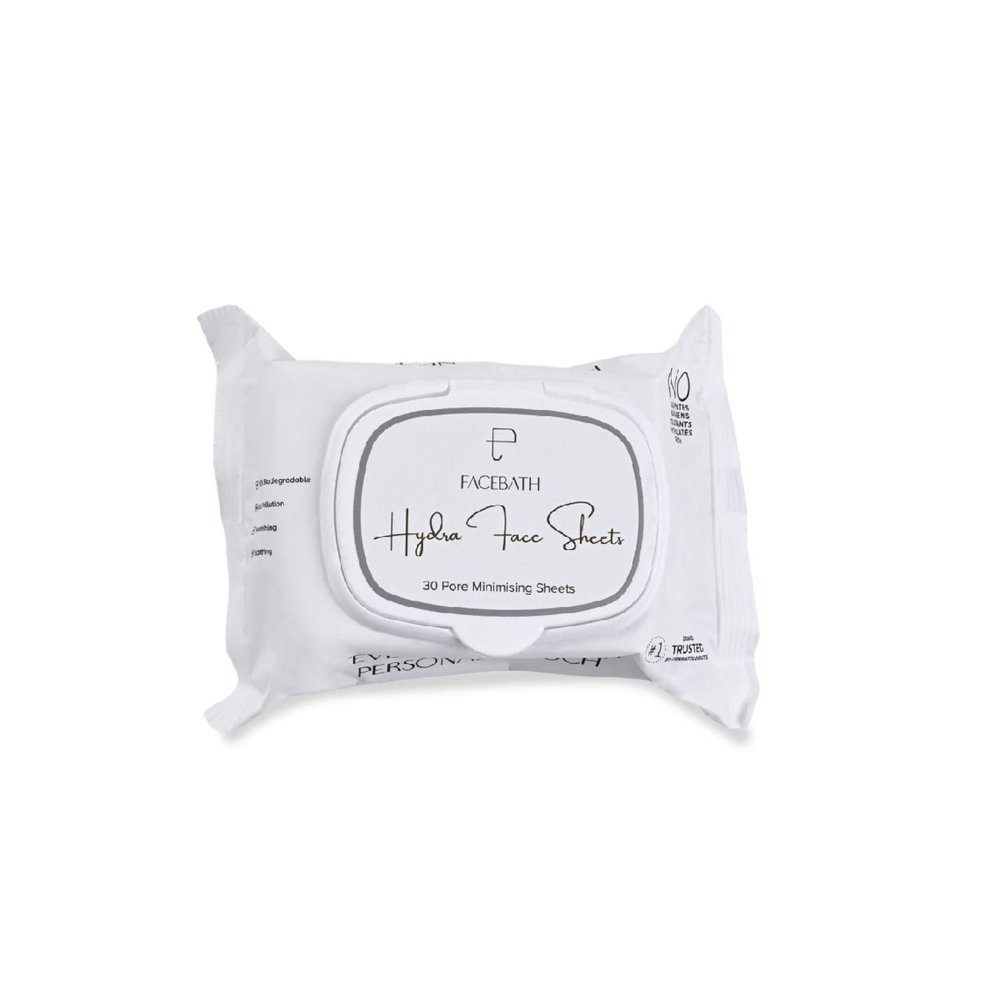 Personal Touch Skincare Hydra Facial Skin Care Serum Wipes For Pore Minimising With 72 hours Hydration