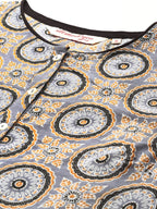 All About You Ethnic Motifs Printed Kurta with Palazzos