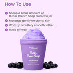 Earth Rhythm Butter Cream Shower Mousse Soap - Berry Smoothie