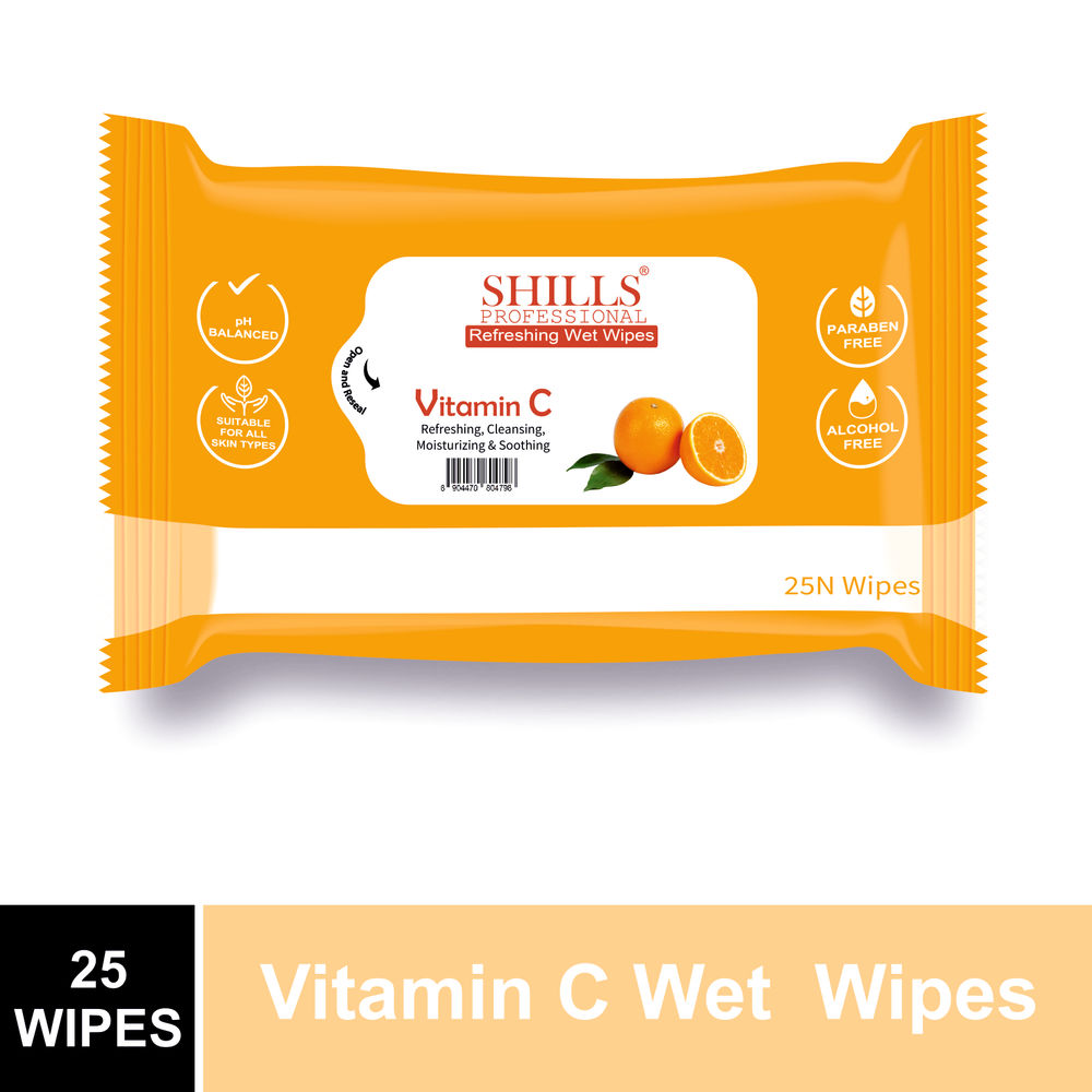Shills Professional Refreshing Wet Wipes - Lime Fresh