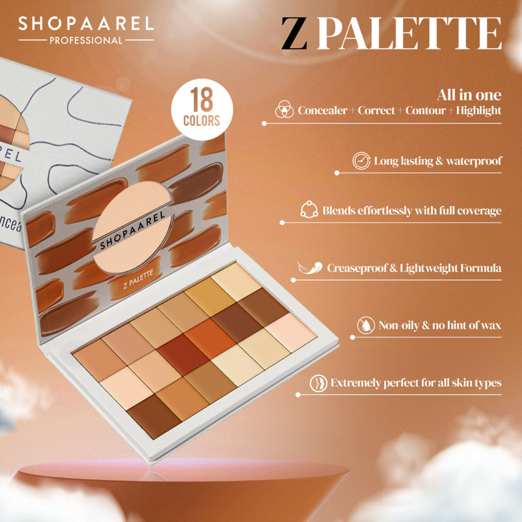 Shopaarel 18 Color Concealer Palette