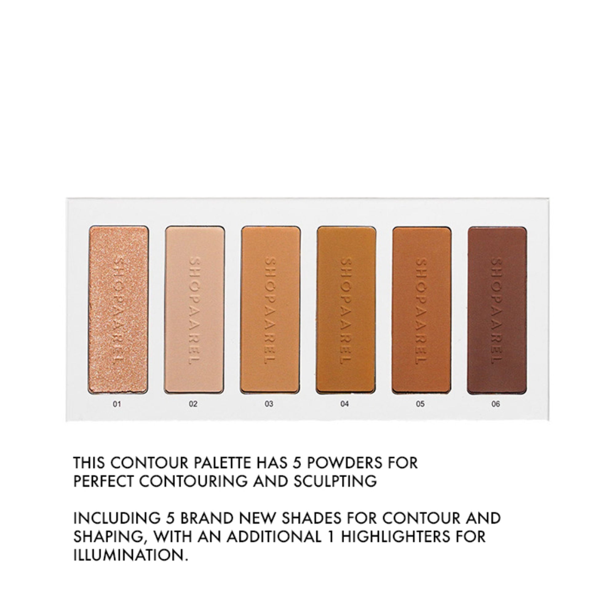 Shopaarel 2 in 1 Contour Palette