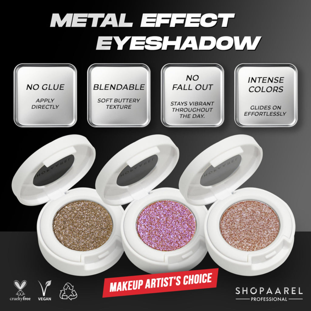 Shopaarel Metal Effect Eyeshadow - So Hot