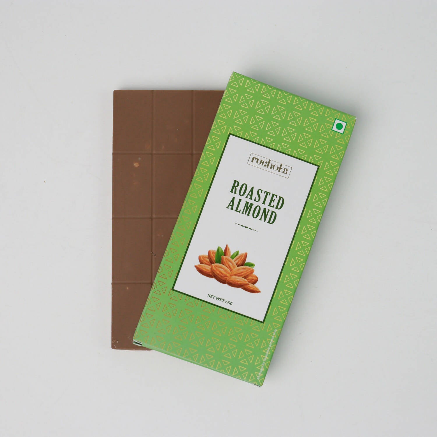 Dibha Ruchoks - Roasted Almond Chocolate Bar