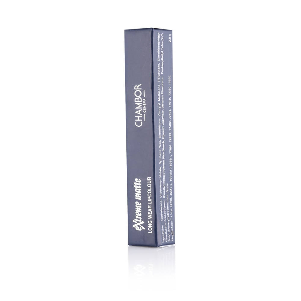 Chambor Indulgent Bordeaux 05 Extreme Matte Long Wear Lip Colour