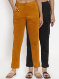 TAG 7 Women Pack of 2 Solid Leggings
