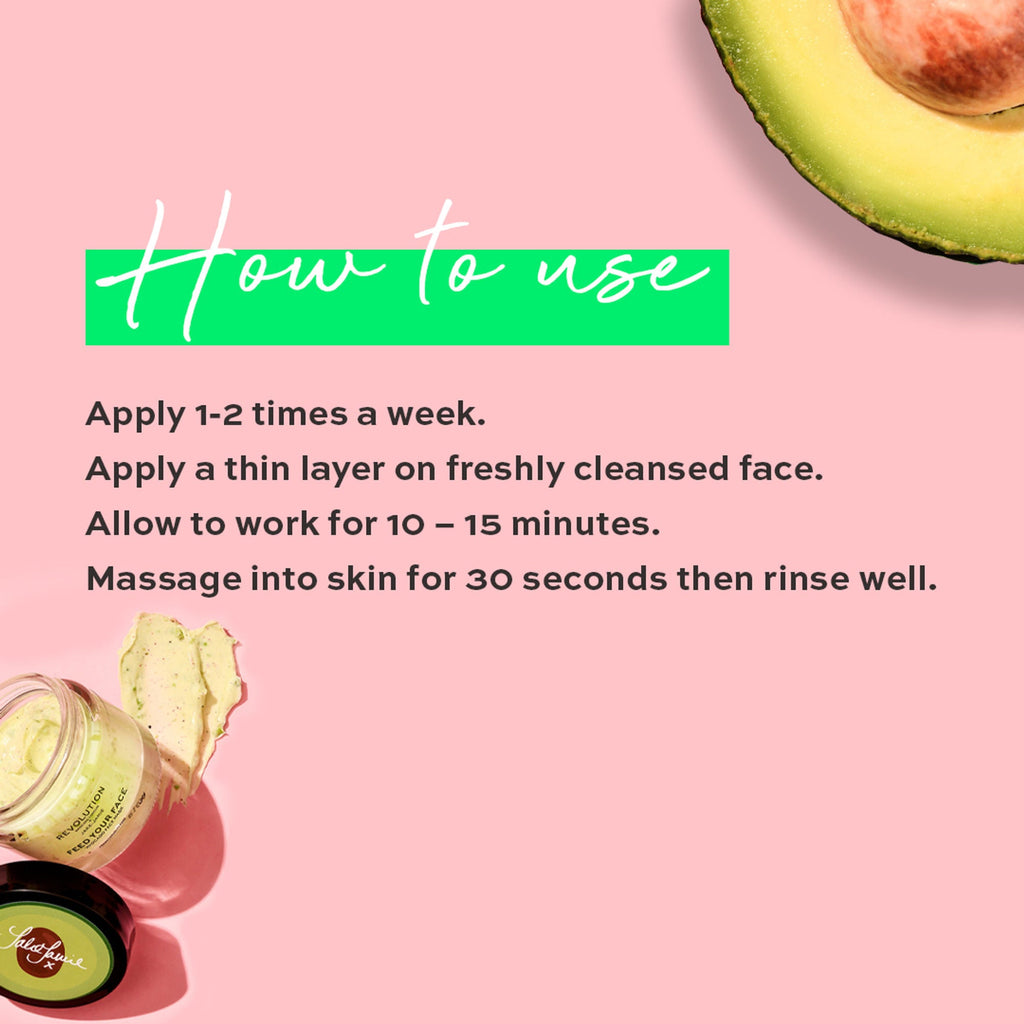 Makeup Revolution Skincare X Jake - Jamie Avocado Face Mask - Distacart