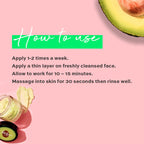Makeup Revolution Skincare X Jake - Jamie Avocado Face Mask - Distacart