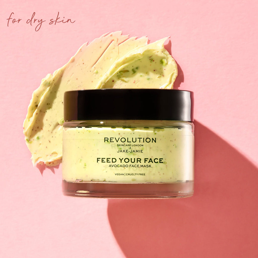 Makeup Revolution Skincare X Jake - Jamie Avocado Face Mask - Distacart