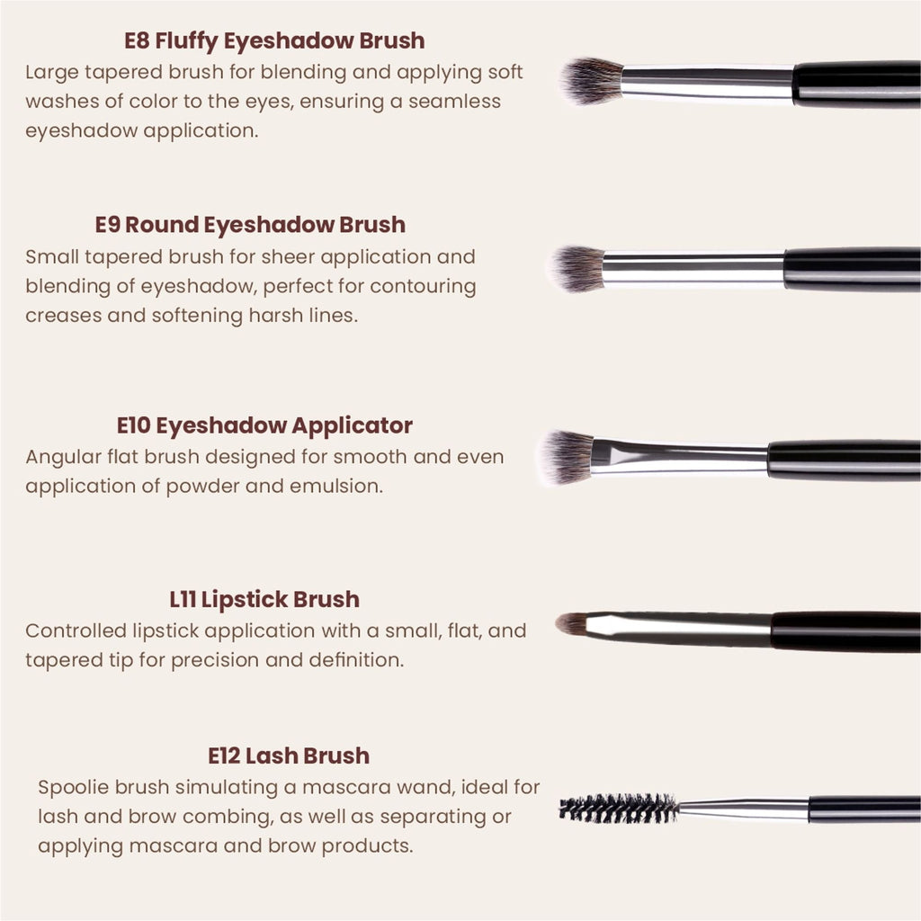 Matt Look Brush Chemistry Master Pro Artistry - Set of 12