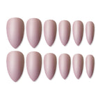 shills professional reusable press on nails sharp almond spn682
