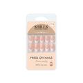 Shills Professional Reusable Press On Nails French Oval - SPN716