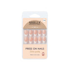 Shills Professional Reusable Press On Nails French Oval - SPN716