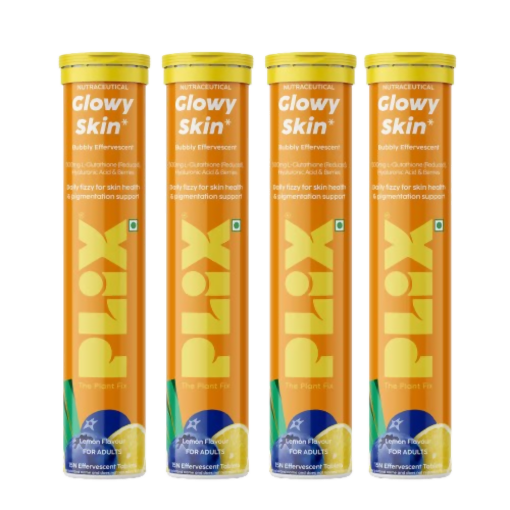 PLIX The Plant Fix Glutathione Skin Tablets With L-Glutathione & Vitamin C - Lemon