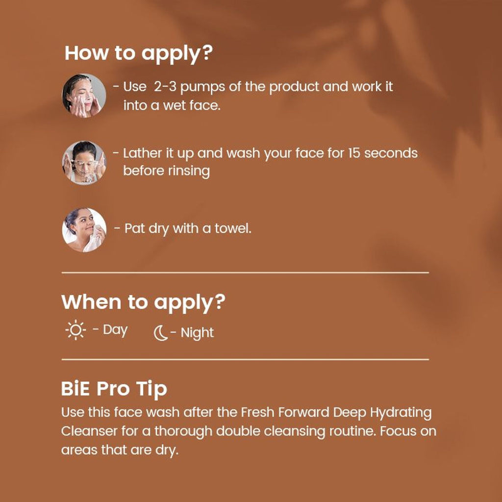 BiE Vin Rouge- Renewing Face Wash - Distacart