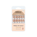shills professional reusable press on nails french oval spn715
