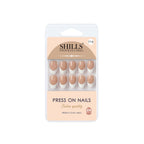 shills professional reusable press on nails french oval spn715