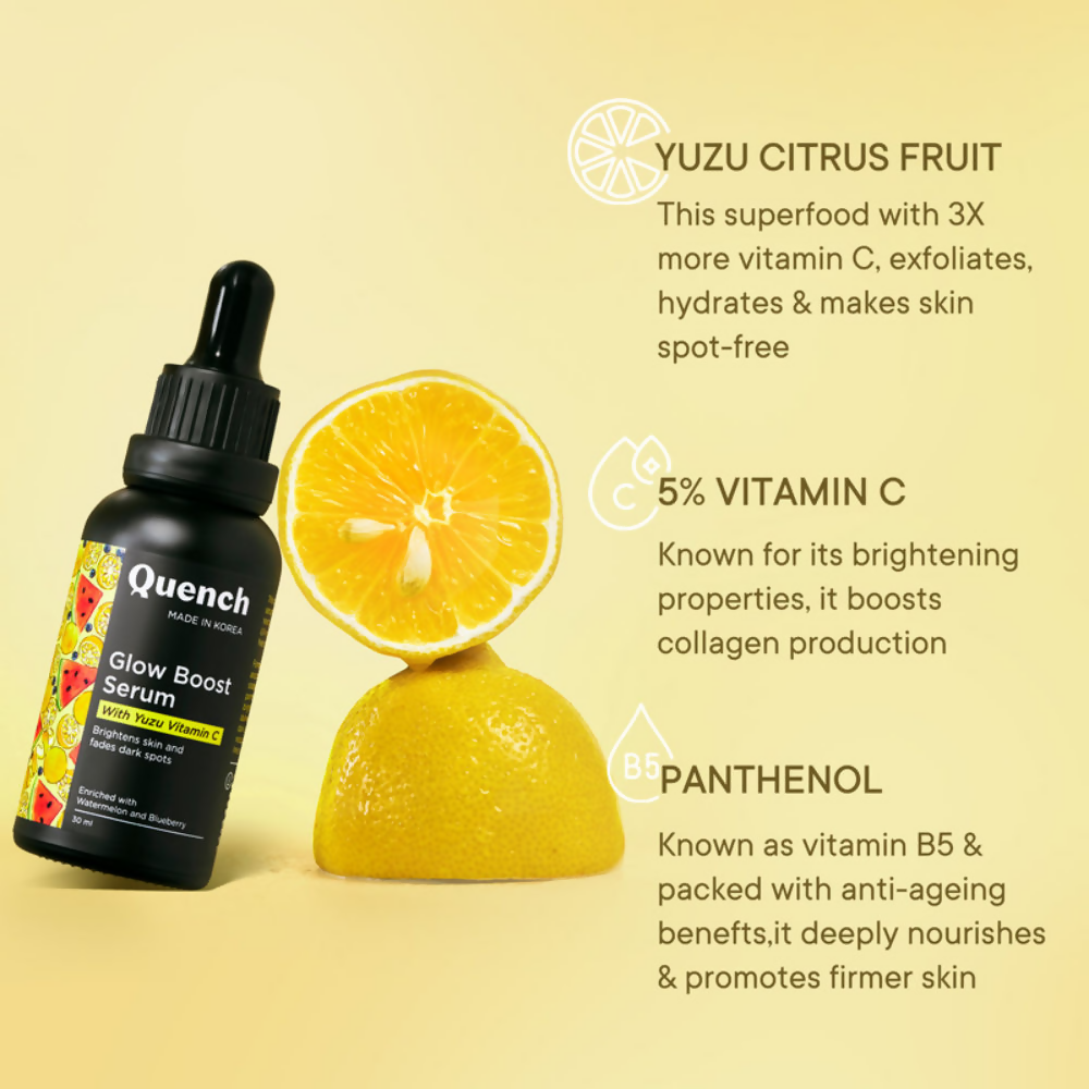 Quench 5% Ethyl Ascorbic Acid Vitamin C Glow Boost Serum